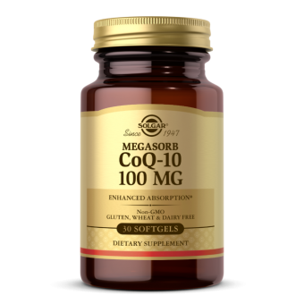 Solgar Solgar Megasorb CoQ-10 100 mg Softgels, 30 капс. 